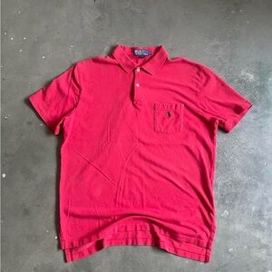 Ralph Lauren Vibrant Red Polo Shirt